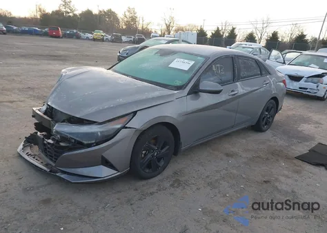 2022 Hyundai Elantra Sel из США, поврежденный, VIN KMHLM4AG0NU240794